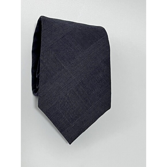 J Crew Necktie Dark Heather Gray 58”x3”. 100% Cotton Texture Design - Picture 1 of 7